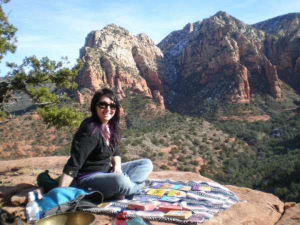 Me on a vision quest in Sedona in '09